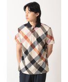 【ダックス/DAKS / MEN】のメガチェック カノコポロシャツ ベージュ|ID: prp329100004770346 ipo3291000000034556003