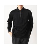 【ダックス/DAKS / MEN】のチェックプラケット ジップアップポロ ブラック|ID: prp329100004770347 ipo3291000000034556008