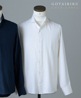 【五大陸/gotairiku / MEN】のGOLD LABEL/WEB 一部店舗限定【Thomas Mason】コットンカシミヤ フラノシャツ 人気、トレンドファッション・服の通販 founy(ファニー) ファッション Fashion メンズファッション Fashion for Men トップス・カットソー Cut & Sew Tops メンズシャツ Shirts スタイリッシュ Stylish, Fashionable ドレス Dress, One-Piece ラグジュアリー Luxury, Elegant レギュラー Regular, Standard Fit 冬 Winter / This Winter A/W・秋冬 Autumn/Winter |ID:prp329100004770351