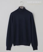 【五大陸/gotairiku / MEN】のGOLD LABEL/WEB 一部店舗限定【洗える】カシミヤ100% ハイゲージタートルネック ニット ネイビー系|ID: prp329100004770352 ipo3291000000034556033