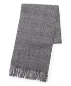 【ジェイ プレス/J.PRESS / MEN】のリバーシブルカシミヤ チェックマフラー ライトグレー系3|ID: prp329100004770355 ipo3291000000035707548