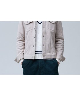 【ジェイ プレス/J.PRESS / MEN】の【NYUZELESS】3rdタイプ ジャージートラッカージャケット 人気、トレンドファッション・服の通販 founy(ファニー) ファッション Fashion メンズファッション Fashion for Men アウター Men's Coats Outerwear メンズデニム / デニムジャケット Denim Jackets クラシック Classic, Timeless Style ジャケット Jacket, Outerwear チェーン Chain, Chain Strap デニム Denim, Jeans Material ビンテージ Vintage, Retro Style フィット Fit, Slim Fit A/W・秋冬 Autumn/Winter |ID:prp329100004770358