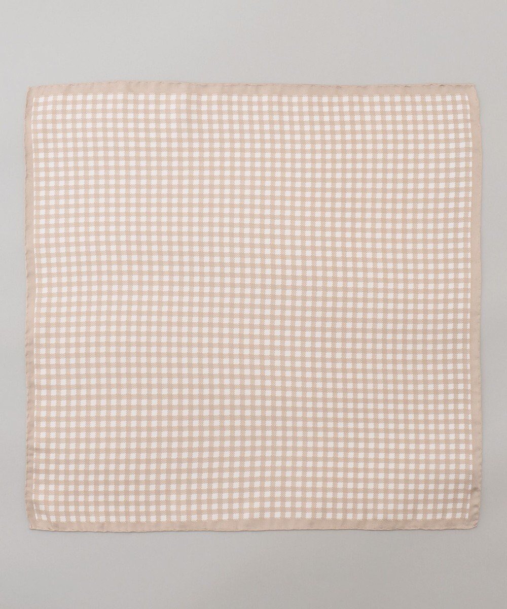 【五大陸/gotairiku / MEN】の首にも巻ける【2WAY/日本製】シルク100% ポケットチーフ(チェック柄) 人気、トレンドファッション・服の通販 founy(ファニー) 　ファッション　Fashion　メンズファッション　Fashion for Men　アクセサリー　Fashion Accessories　シルク　Silk, 100% Silk　スーツ　Suit, Formalwear　チェック　Check, Plaid, Tartan　プリント　Print, Printed Pattern　ポケット　Pocket, Pocket Detail　日本製　Made In Japan　 other-1|ID: prp329100004770365 ipo3291000000034556089