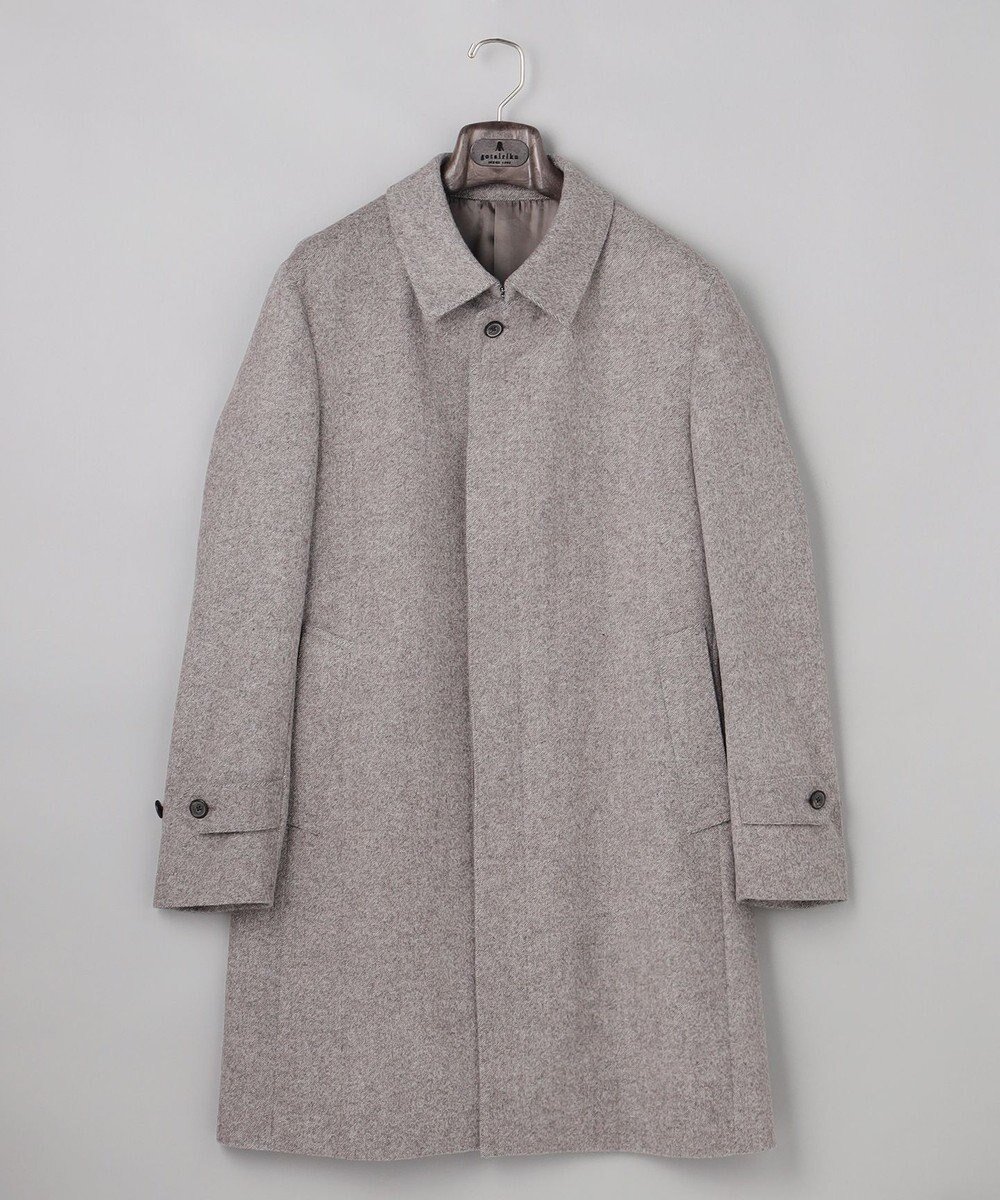 【五大陸/gotairiku / MEN】のライトウェイトアンゴラ ステンカラーコート インテリア・キッズ・メンズ・レディースファッション・服の通販 founy(ファニー) ファッション Fashion メンズファッション Fashion for Men アウター Men's Coats Outerwear アンゴラ Angora Knitwear キュプラ Cupro, Eco Fabric 軽量 Lightweight, Ultra Light シャンブレー Chambray, Denim-Like Fabric シンプル Simple, Minimal ジャケット Jacket, Outerwear スーツ Suit, Formalwear ドレープ Drape, Draping Fabric 定番 Standard, Basic Item A/W・秋冬 Autumn/Winter ベージュ系|ID: prp329100004770367 ipo3291000000034556099