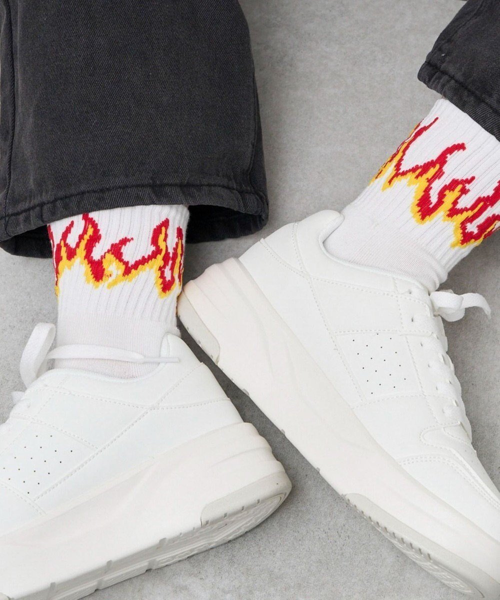 【ウィゴー/WEGO / MEN】のデザインソックス(HA) インテリア・キッズ・メンズ・レディースファッション・服の通販 founy(ファニー) 　ファッション　Fashion　メンズファッション　Fashion for Men　シューズ・靴　Shoes　ギフト プレゼント　Gift / Present　サンダル　Sandals, Summer Shoes　スニーカー　Sneakers, Trainers　スマホ　Smartphone, Mobile Device　ソックス　Socks, Hosiery　トレンド　Trend, Trending Now　ワンポイント　One Point, Statement Accent　柄1|ID: prp329100004770376 ipo3291000000034556143