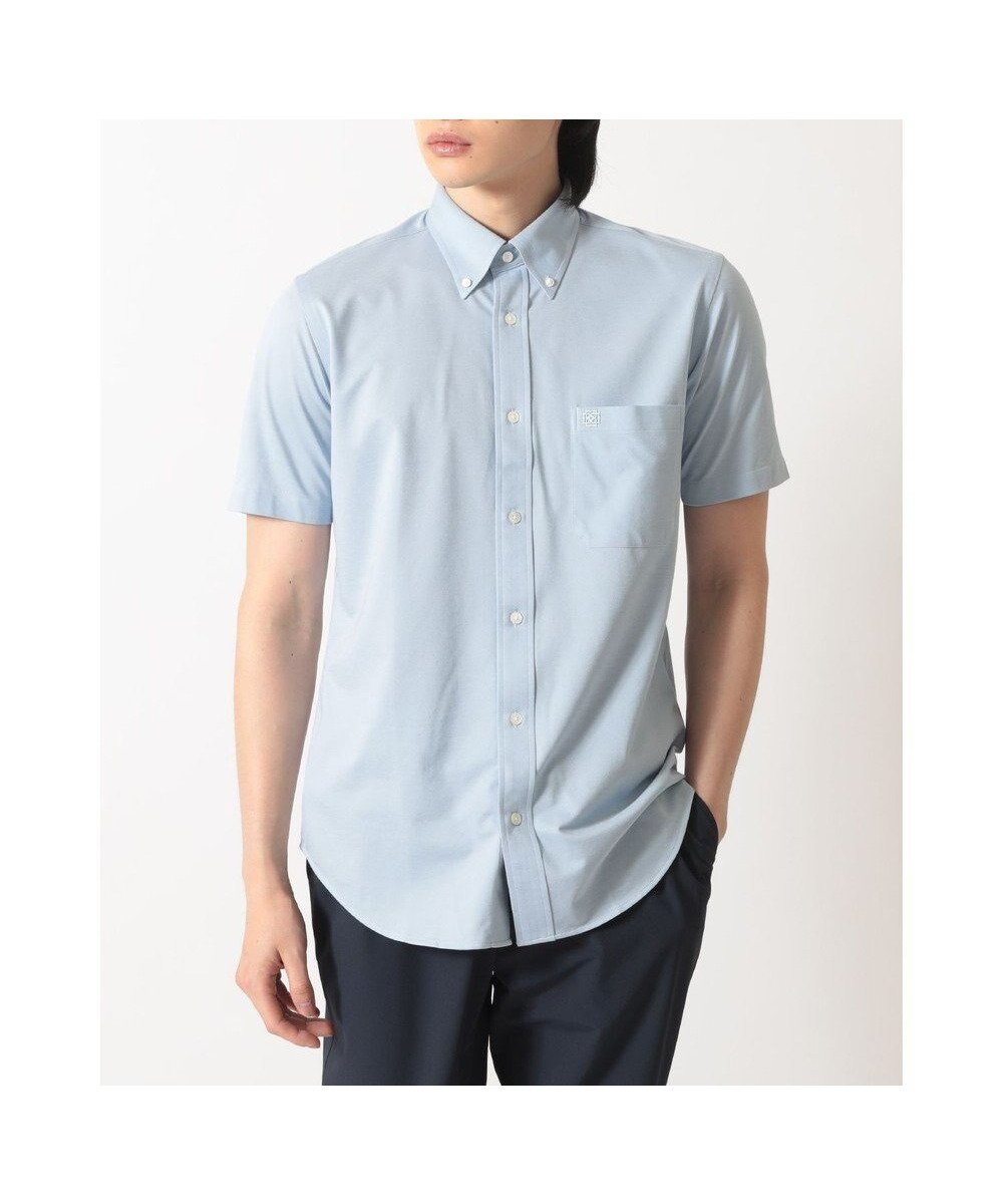 【ダックス/DAKS / MEN】のチェックカラー ボタンダウンシャツ インテリア・キッズ・メンズ・レディースファッション・服の通販 founy(ファニー) ファッション Fashion メンズファッション Fashion for Men トップス・カットソー Cut & Sew Tops メンズシャツ Shirts クラシック Classic, Timeless Style ストレッチ Stretch, Stretchy Fabric チェック Check, Plaid, Tartan エレガント 上品 Elegant 夏 Summer S/S・春夏 SS, Spring/Summer, Warm Season A/W・秋冬 Autumn/Winter ライトブルー|ID: prp329100004770383 ipo3291000000034556213