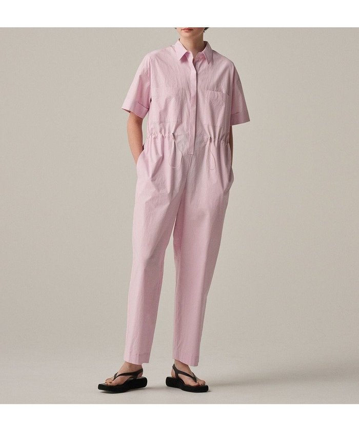 【アンクレイヴ/uncrave】の【洗濯機洗い可】カラータイプライター オールインワン(uncrave WHITE) インテリア・キッズ・メンズ・レディースファッション・服の通販 founy(ファニー) https://founy.com/ ファッション Fashion レディースファッション Fashion for Women ワンピース Dresses オールインワン・ワンピース Dresses and Jumpsuits サロペット&オールインワン Dungarees & Jumpsuit Styles 春 Spring シェイプ Shape, Slim Fit ショート Short, Short Length タイプライター Typewriter Fabric, Crisp Cotton なめらか Smooth, Silky Texture フレア Flare, Flared フロント Front, Front Design ポケット Pocket, Pocket Detail モダン Modern, Contemporary ワッシャー Washer, Crinkled Finish S/S・春夏 SS, Spring/Summer, Warm Season 夏 Summer エレガント 上品 Elegant |ID: prp329100004770429 ipo3291000000034556639