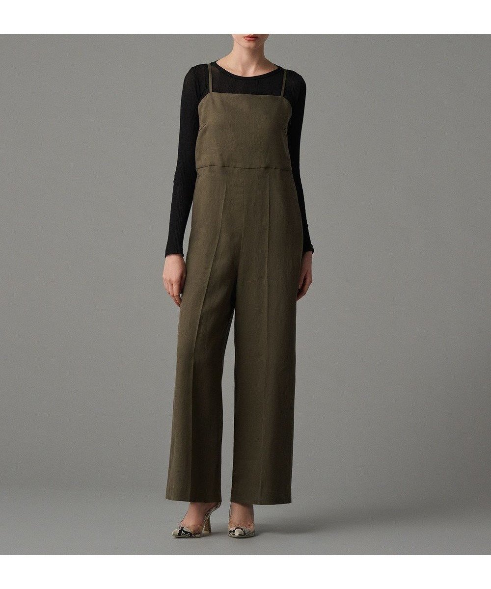 【アンクレイヴ/uncrave】の【5周年企画・手洗い可】ライト リネン オールインワン(uncrave STANDARD) インテリア・キッズ・メンズ・レディースファッション・服の通販 founy(ファニー) ファッション Fashion レディースファッション Fashion for Women ワンピース Dresses オールインワン・ワンピース Dresses and Jumpsuits サロペット&オールインワン Dungarees & Jumpsuit Styles 春 Spring キャミソール Camisole, Spaghetti Strap Top コンパクト Compact, Small Size ジャケット Jacket, Outerwear セットアップ Set-Up, Coordinated Outfit ラップ Wrap, Wrap Design リネン Linen, Linen Fabric ワイド Wide, Wide Fit S/S・春夏 SS, Spring/Summer, Warm Season おすすめ Recommended / Our Picks 夏 Summer カーキ|ID: prp329100004770456 ipo3291000000034556771