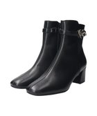 【ブリジット バーキン/Bridget Birkin】の【Bridget Birkin】ハート金具ベルトショートブーツ ブラック|ID: prp329100004770465 ipo3291000000034556819