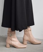 【ブリジット バーキン/Bridget Birkin】の【Bridget Birkin】ハート金具ベルトショートブーツ ベージュ|ID: prp329100004770465 ipo3291000000034556821