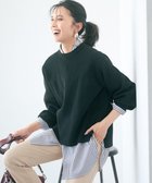 【アンフィーロ 自由区/UNFILO】の【洗える/軽量】フォルムニット ボリュームスリーブ ブラック|ID: prp329100004770472 ipo3291000000034556846