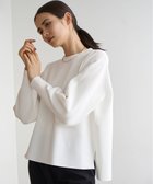 【アンフィーロ 自由区/UNFILO】の【洗える/軽量】フォルムニット ボリュームスリーブ オフ|ID: prp329100004770472 ipo3291000000034556847