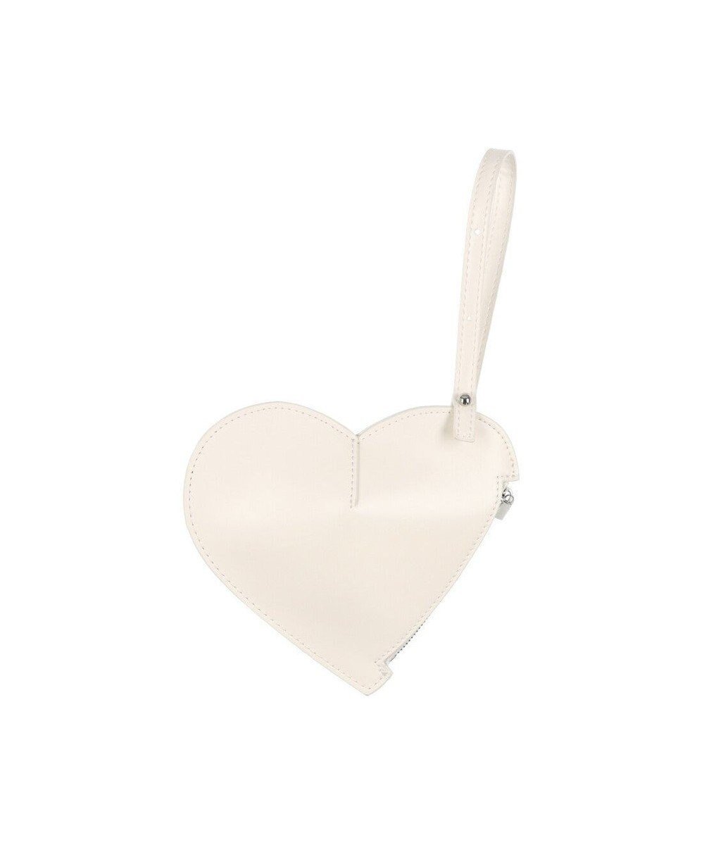 【アンビリオン/UNBILLION】のカシュカシュ cachecache / ハート型チャーム インテリア・キッズ・メンズ・レディースファッション・服の通販 founy(ファニー) 　ファッション　Fashion　レディースファッション　Fashion for Women　ミニ財布・二つ折り財布　Wallets & Card Cases　ポーチ&ミニバッグ　Pouches & Mini Bags　カラフル　Colorful Design　キーホルダー　Keychain, Key Holder　財布　Wallet, Purse　チャーム　Charm, Pendant　ハンド　Hand, Handmade　ポーチ　Pouch, Small Case　ミックス　Mix, Mixed Style　モチーフ　Motif, Design Theme　リップ　Lip, Lip Motif　再入荷　Restock / Back in Stock　ホワイト|ID: prp329100004771203 ipo3291000000034565903