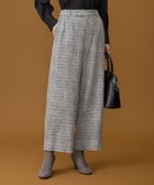 【自由区/JIYU-KU】のライトミックスツィードワイド パンツ グレー|ID: prp329100004771226 ipo3291000000034566062