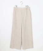【自由区/JIYU-KU】のライトミックスツィードワイド パンツ ベージュ|ID: prp329100004771226 ipo3291000000034566063