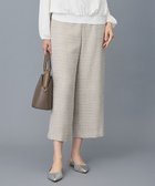 【自由区/JIYU-KU】の【カタログ掲載】ライトミックスツィードワイド パンツ ベージュ|ID: prp329100004771226 ipo3291000000034675154
