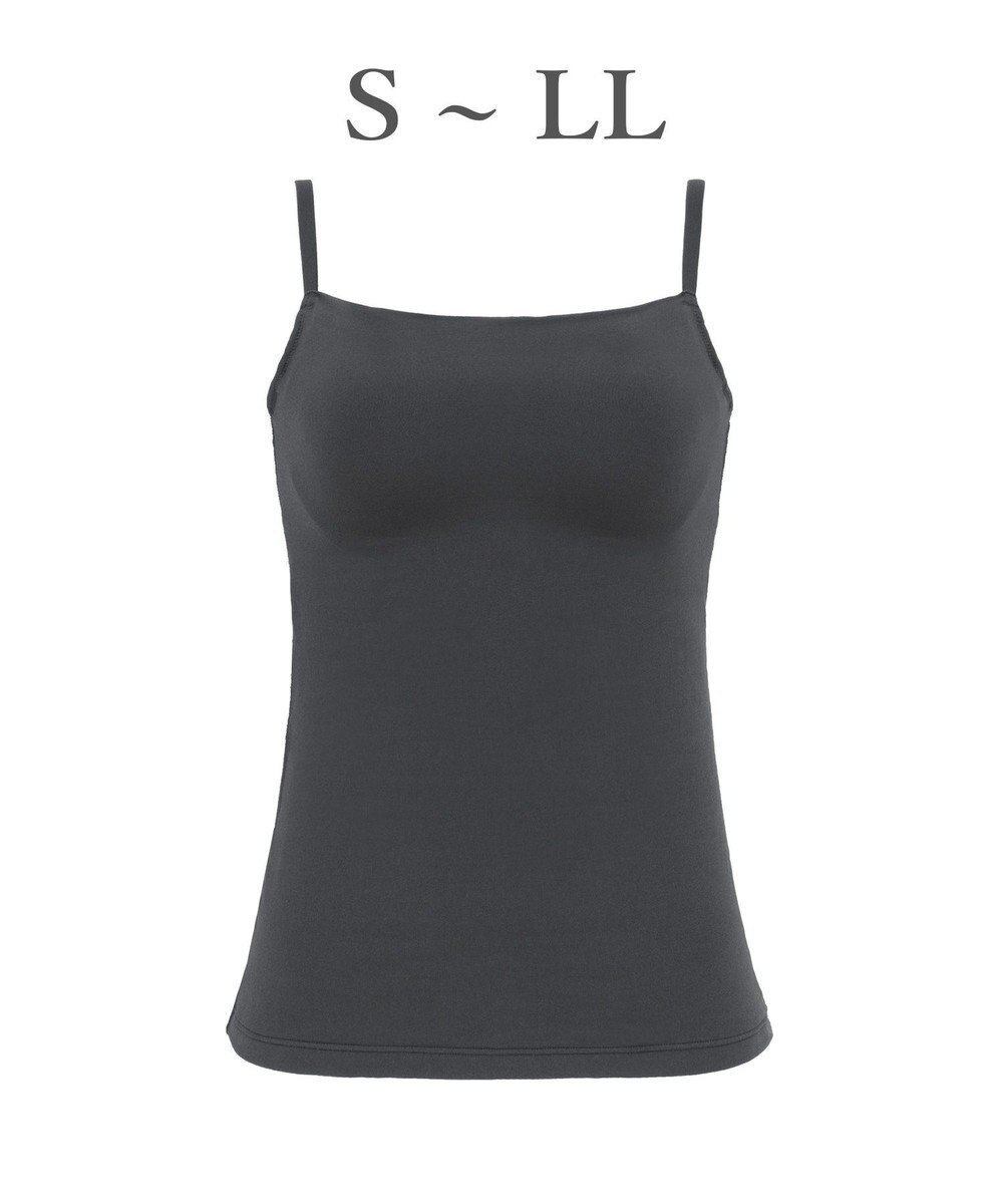 【ブラデリス ニューヨーク/BRADELIS New York】の【BRADELIS Me / ノンワイヤー】デイリーコンフォートブラトップ 補正下着 カップ付き ブラトップ インテリア・キッズ・メンズ・レディースファッション・服の通販 founy(ファニー) 　ファッション　Fashion　レディースファッション　Fashion for Women　下着・ランジェリー　Lingerie & Intimates　アンダーウェア・ベースインナー・肌着　Underwear / Base Layer / Undergarments　アンダー　Underwear Essentials　インナー　Innerwear　キャミソール　Camisole, Spaghetti Strap Top　シェイプ　Shape, Slim Fit　ショルダー　Shoulder, Shoulder Strap　ショーツ　Shorts, Short Pants　シンプル　Simple, Minimal　スポーツ　Sports, Activewear　スーピマ　Supima, Premium Cotton　パターン　Pattern, Design Print　フィット　Fit, Slim Fit　ヨガ　Yoga, Yoga Wear　ラップ　Wrap, Wrap Design　ランジェリー　Lingerie, Intimate Wear　リラックス　Relax, Relaxed Fit　ワイヤー　Wire, Wired Bra　おすすめ　Recommended / Our Picks　チャコールグレイ|ID: prp329100004771227 ipo3291000000034566067