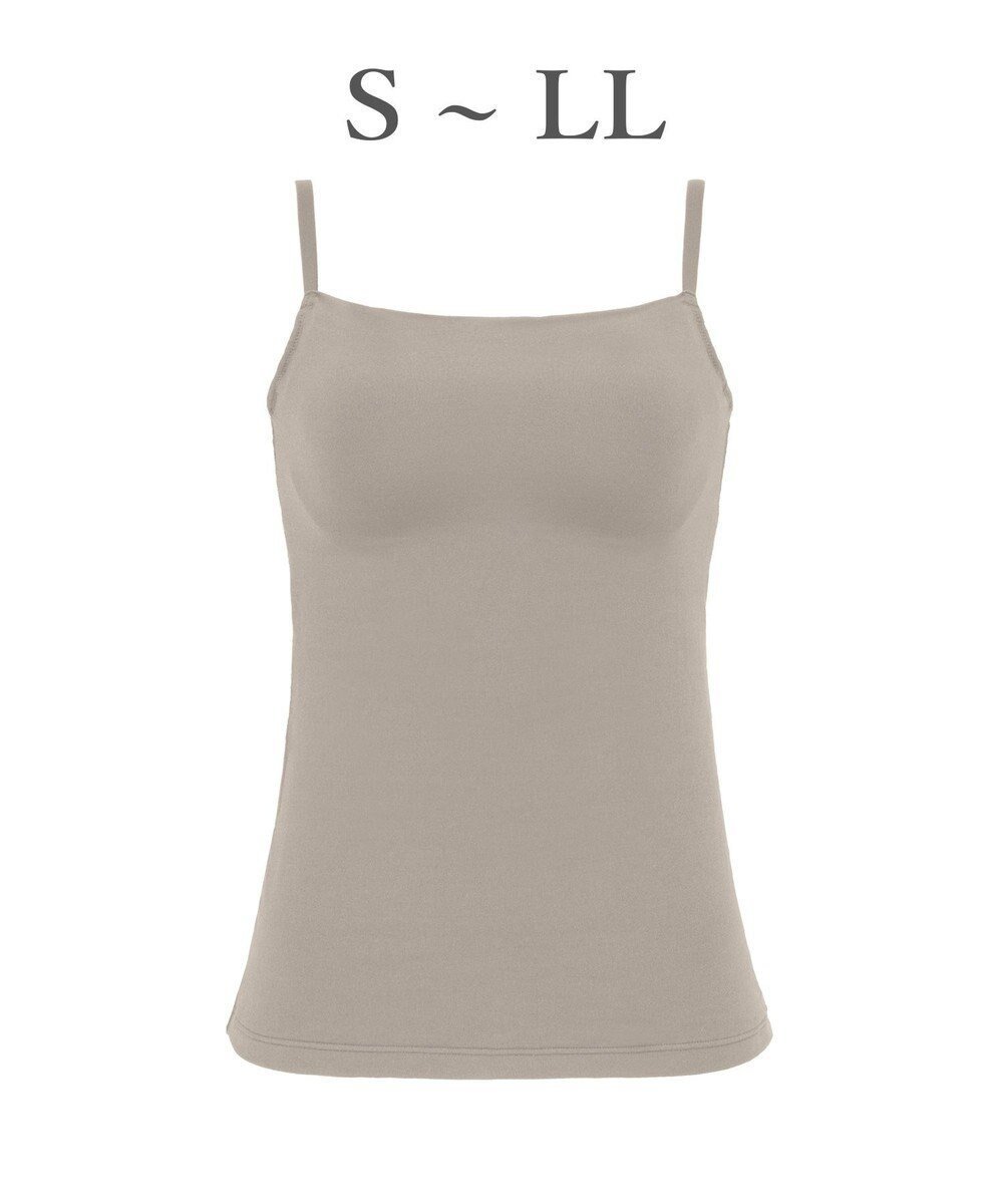 【ブラデリス ニューヨーク/BRADELIS New York】の【BRADELIS Me / ノンワイヤー】デイリーコンフォートブラトップ 補正下着 カップ付き ブラトップ インテリア・キッズ・メンズ・レディースファッション・服の通販 founy(ファニー) 　ファッション　Fashion　レディースファッション　Fashion for Women　下着・ランジェリー　Lingerie & Intimates　アンダーウェア・ベースインナー・肌着　Underwear / Base Layer / Undergarments　アンダー　Underwear Essentials　インナー　Innerwear　キャミソール　Camisole, Spaghetti Strap Top　シェイプ　Shape, Slim Fit　ショルダー　Shoulder, Shoulder Strap　ショーツ　Shorts, Short Pants　シンプル　Simple, Minimal　スポーツ　Sports, Activewear　スーピマ　Supima, Premium Cotton　パターン　Pattern, Design Print　フィット　Fit, Slim Fit　ヨガ　Yoga, Yoga Wear　ラップ　Wrap, Wrap Design　ランジェリー　Lingerie, Intimate Wear　リラックス　Relax, Relaxed Fit　ワイヤー　Wire, Wired Bra　おすすめ　Recommended / Our Picks　ダークグレージュ|ID: prp329100004771227 ipo3291000000034566068