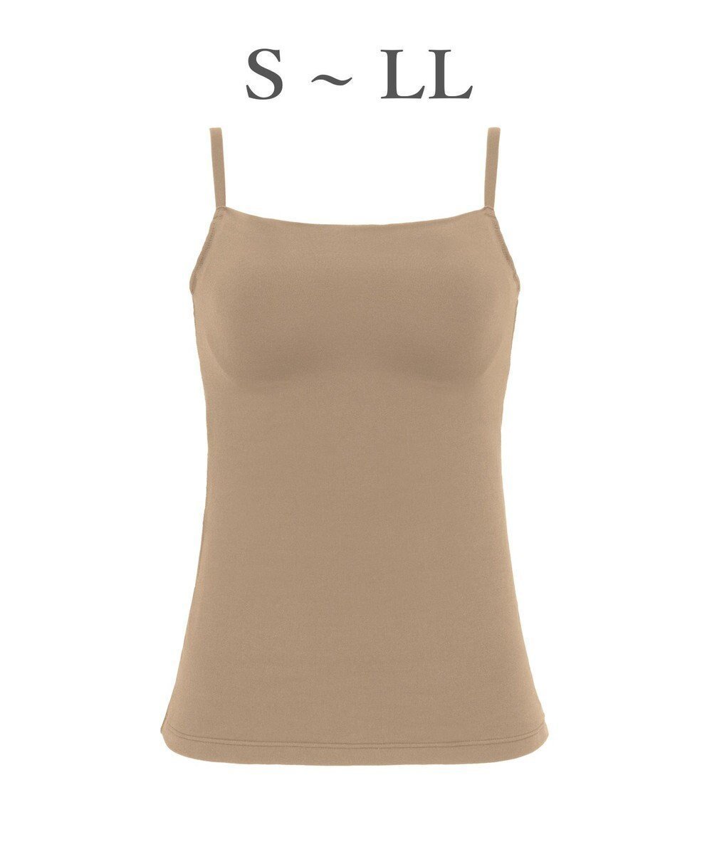 【ブラデリス ニューヨーク/BRADELIS New York】の【BRADELIS Me / ノンワイヤー】デイリーコンフォートブラトップ 補正下着 カップ付き ブラトップ インテリア・キッズ・メンズ・レディースファッション・服の通販 founy(ファニー) 　ファッション　Fashion　レディースファッション　Fashion for Women　下着・ランジェリー　Lingerie & Intimates　アンダーウェア・ベースインナー・肌着　Underwear / Base Layer / Undergarments　アンダー　Underwear Essentials　インナー　Innerwear　キャミソール　Camisole, Spaghetti Strap Top　シェイプ　Shape, Slim Fit　ショルダー　Shoulder, Shoulder Strap　ショーツ　Shorts, Short Pants　シンプル　Simple, Minimal　スポーツ　Sports, Activewear　スーピマ　Supima, Premium Cotton　パターン　Pattern, Design Print　フィット　Fit, Slim Fit　ヨガ　Yoga, Yoga Wear　ラップ　Wrap, Wrap Design　ランジェリー　Lingerie, Intimate Wear　リラックス　Relax, Relaxed Fit　ワイヤー　Wire, Wired Bra　おすすめ　Recommended / Our Picks　モカベージュ|ID: prp329100004771227 ipo3291000000034566069