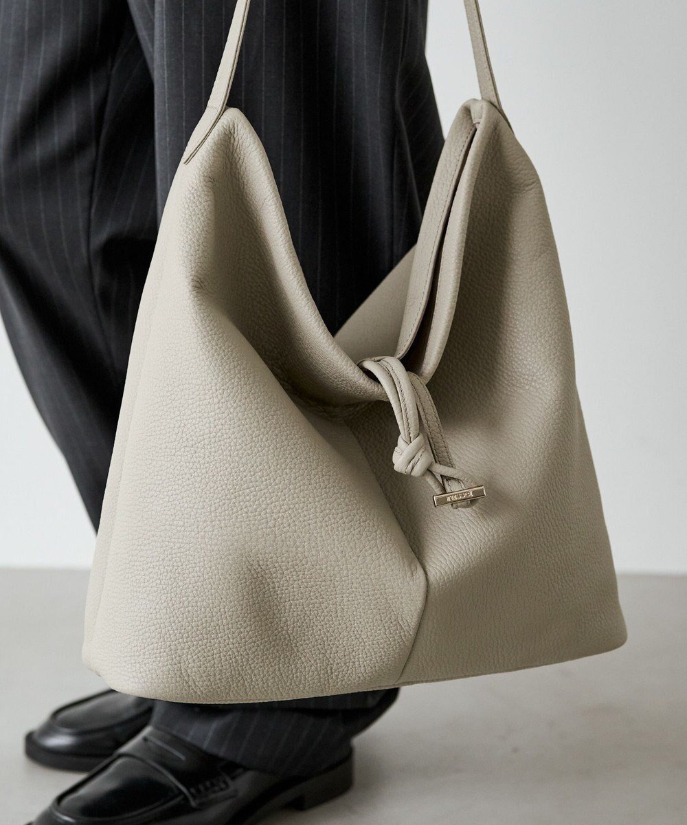 【ラシット/russet】のレザーワンショルダーバッグ(CE-1644) インテリア・キッズ・メンズ・レディースファッション・服の通販 founy(ファニー) 　ファッション　Fashion　レディースファッション　Fashion for Women　シルバー　Silver, Metallic Silver　ドレープ　Drape, Draping Fabric　フィット　Fit, Slim Fit　フォルム　Silhouette, Form　ベーシック　Basic, Essential　ポケット　Pocket, Pocket Detail　マフラー　Scarf, Muffler　メタル　Metal, Metal Parts　ワンポイント　One Point, Statement Accent　冬　Winter / This Winter　再入荷　Restock / Back in Stock　おすすめ　Recommended / Our Picks　日本製　Made In Japan　エレガント 上品　Elegant　ビジネス 仕事 通勤　Business / Work / Commuting　2025年　2025　2025-2026秋冬・A/W　Autumn/Winter 2025–26 AW25–26　GrayBeige|ID: prp329100004771230 ipo3291000000036158965