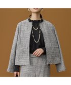 【自由区/JIYU-KU】のライトミックスツイード ジャケット グレー|ID: prp329100004771235 ipo3291000000034566100