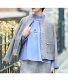 【自由区/JIYU-KU】の【カタログ掲載】ライトミックスツイード ジャケット グレー|ID: prp329100004771235 ipo3291000000034595158