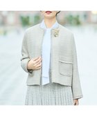 【自由区/JIYU-KU】の【カタログ掲載】ライトミックスツイード ジャケット ベージュ|ID: prp329100004771235 ipo3291000000034595159