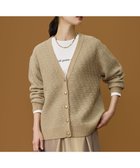 【自由区/JIYU-KU】の【SHIHOさん着用】ラメツイード カーディガン モカ|ID: prp329100004771236 ipo3291000000034566104