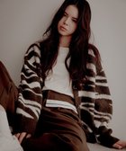 【クラフトスタンダードブティック/CRAFT STANDARD BOUTIQUE】のアニマルジャカードニットカーディガン Khaki|ID: prp329100004771238 ipo3291000000034566110