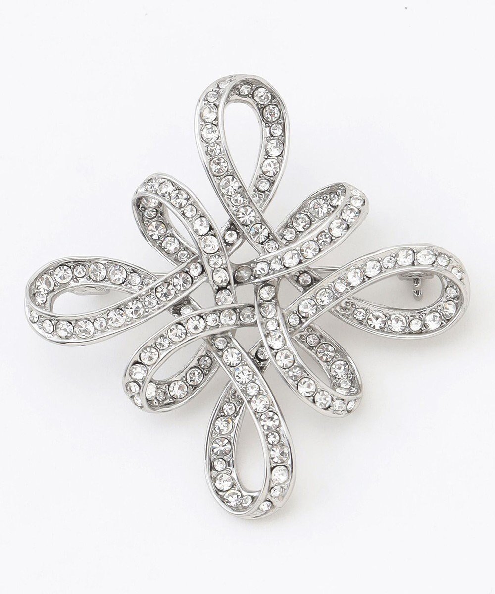 【自由区/JIYU-KU】の【カタログ掲載】ビジューカーブ ブローチ インテリア・キッズ・メンズ・レディースファッション・服の通販 founy(ファニー) 　ファッション　Fashion　レディースファッション　Fashion for Women　アクセサリー　Fashion Accessories　ストール　Stole, Wrap　セレモニー　Ceremony　ビジュー　Bijou, Jewel-like Accent　ブローチ　Brooch, Pin Brooch　ワンポイント　One Point, Statement Accent　シルバー|ID: prp329100004771241 ipo3291000000034566120