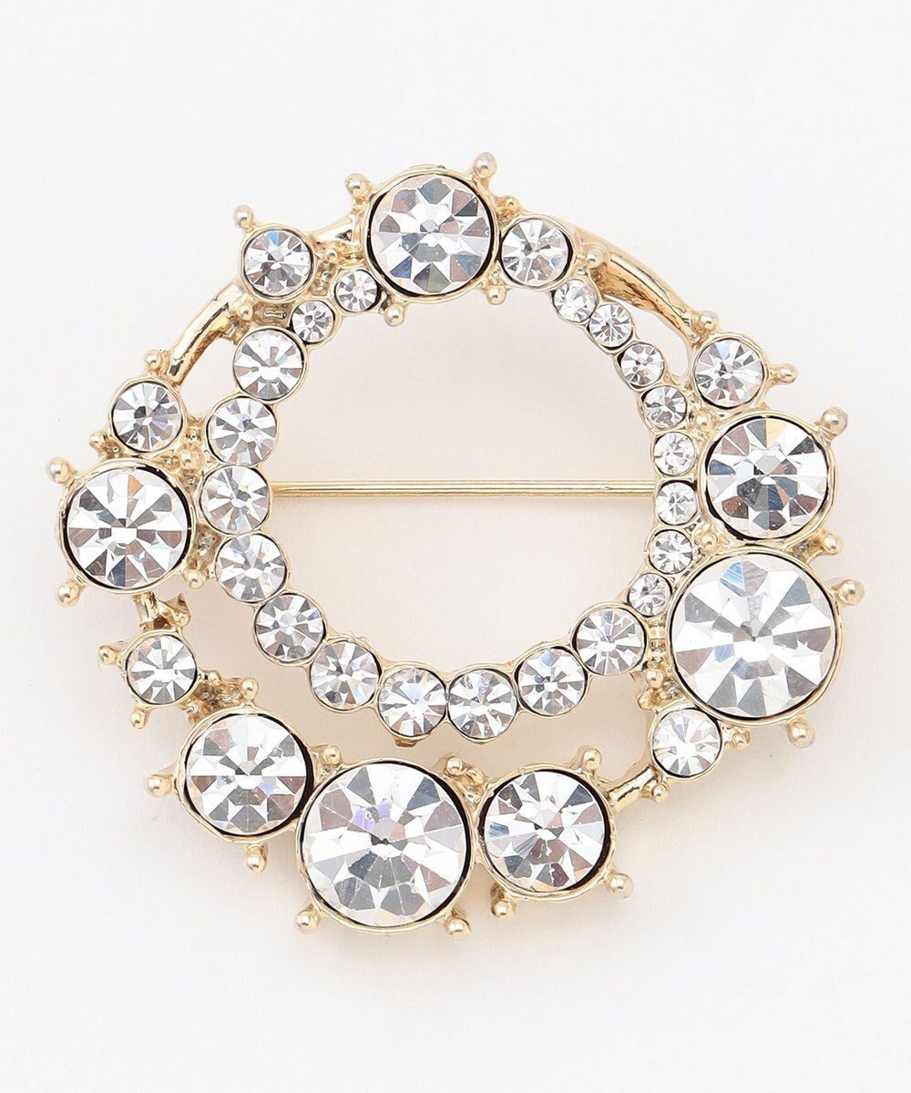 【自由区/JIYU-KU】のプレシオサラウンド ブローチ 人気、トレンドファッション・服の通販 founy(ファニー) 　ファッション　Fashion　レディースファッション　Fashion for Women　アクセサリー　Fashion Accessories　ガラス　Glass, Glassware　クリスタル　Crystal, Swarovski　グラス　Glass, Eyewear　ストール　Stole, Wrap　ストーン　Stone, Gem-Like　ブローチ　Brooch, Pin Brooch　ボヘミアン　Bohemian, Ethnic Style　ワンポイント　One Point, Statement Accent　 other-1|ID: prp329100004771242 ipo3291000000034566121