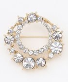 【自由区/JIYU-KU】のプレシオサラウンド ブローチ ゴールド|ID: prp329100004771242 ipo3291000000034566122