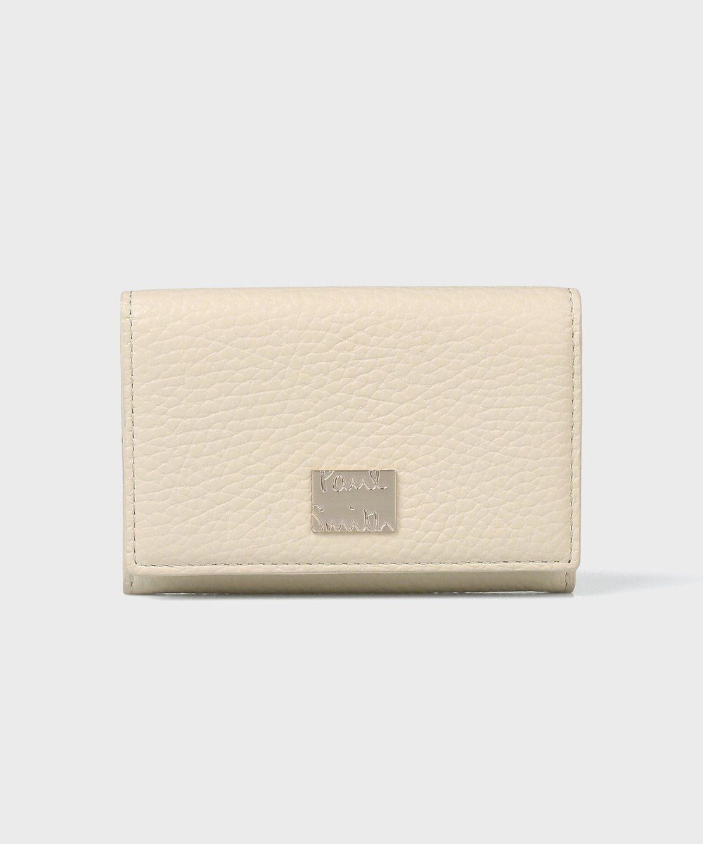 【ポール スミス/Paul Smith】のメタルクロップドロゴ 名刺入れ インテリア・キッズ・メンズ・レディースファッション・服の通販 founy(ファニー) 　ファッション　Fashion　レディースファッション　Fashion for Women　ミニ財布・二つ折り財布　Wallets & Card Cases　カードケース/名刺入れ　Card Holders & Business Cases　エレガント 上品　Elegant　シンプル　Simple, Minimal　スマート　Smart, Elegant　財布　Wallet, Purse　フォルム　Silhouette, Form　ベーシック　Basic, Essential　メタル　Metal, Metal Parts　アイボリー|ID: prp329100004771252 ipo3291000000034566154