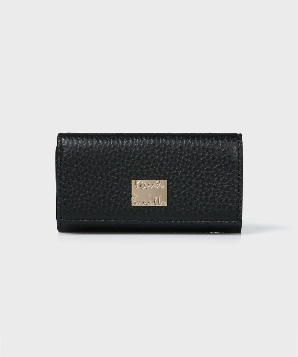 【ポール スミス/Paul Smith】のメタルクロップドロゴ キーケース インテリア・キッズ・メンズ・レディースファッション・服の通販 founy(ファニー) 　ファッション　Fashion　レディースファッション　Fashion for Women　ミニ財布・二つ折り財布　Wallets & Card Cases　アクセサリー　Fashion Accessories　エレガント 上品　Elegant　シンプル　Simple, Minimal　スマート　Smart, Elegant　財布　Wallet, Purse　フォルム　Silhouette, Form　ベーシック　Basic, Essential　メタル　Metal, Metal Parts　ブラック|ID: prp329100004771253 ipo3291000000034566159