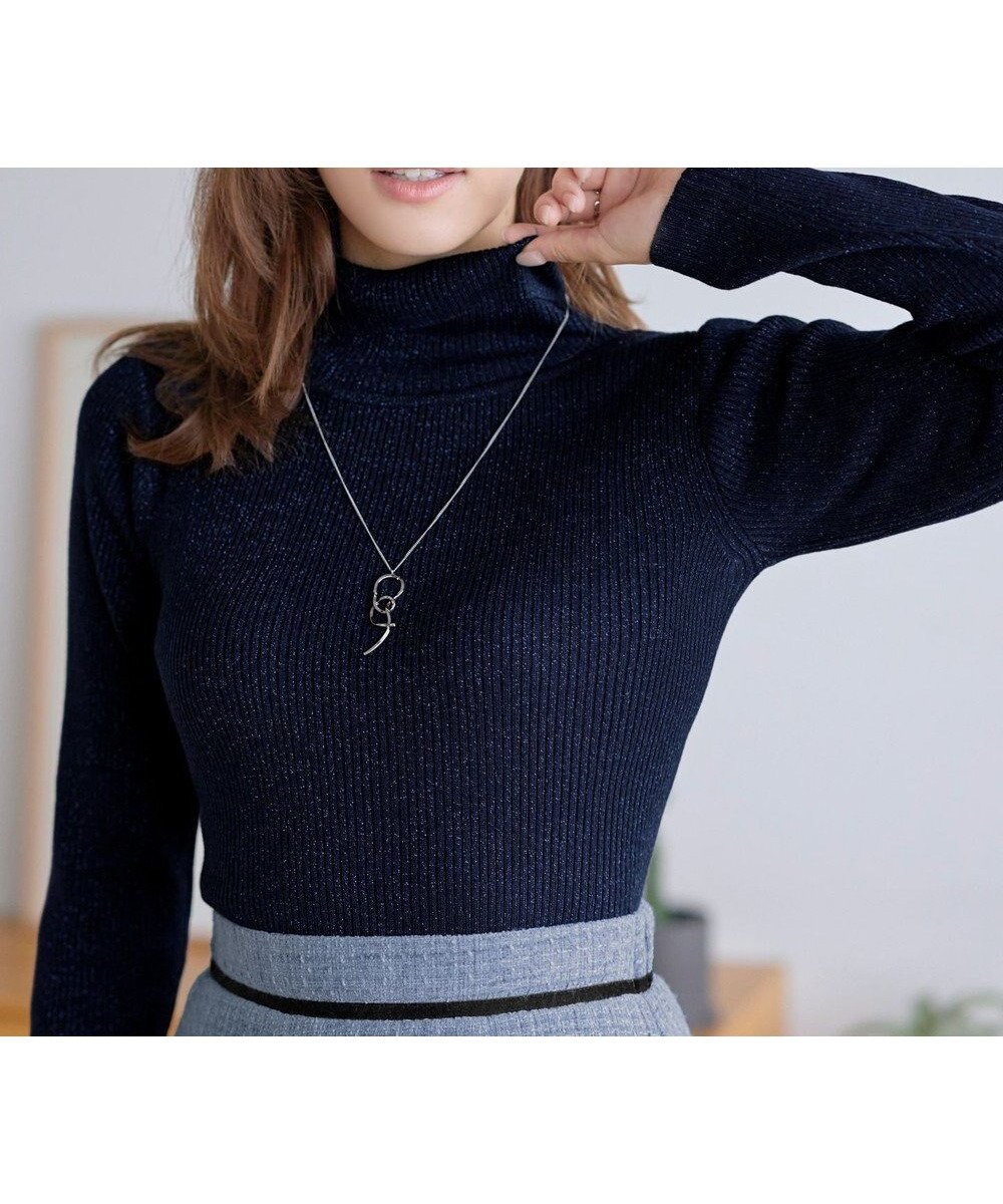 【ティアクラッセ/Tiaclasse】のウール混ラメタートルネックニット 人気、トレンドファッション・服の通販 founy(ファニー) 　ファッション　Fashion　レディースファッション　Fashion for Women　トップス・カットソー　Cut & Sew Tops　ニット　Knit Tops & Sweaters　タートルネック・ハイネックトップス　Turtlenecks & High-Neck Tops　アクセサリー　Fashion Accessories　インナー　Innerwear　秋　Autumn　カーディガン　Cardigan, Knitwear　ジャケット　Jacket, Outerwear　セーター　Sweater, Knitwear　タートルネック　Turtleneck, High Neck　チュニック　Tunic, Long Top　長袖　Long Sleeve, Full Sleeve　フィット　Fit, Slim Fit　ベーシック　Basic, Essential　ポケット　Pocket, Pocket Detail　リブニット　Rib Knit, Ribbed Knit　冬　Winter / This Winter　A/W・秋冬　Autumn/Winter　再入荷　Restock / Back in Stock　エレガント 上品　Elegant　新作・新入荷　New Arrivals / New In　 other-1|ID: prp329100004771255 ipo3291000000034566164