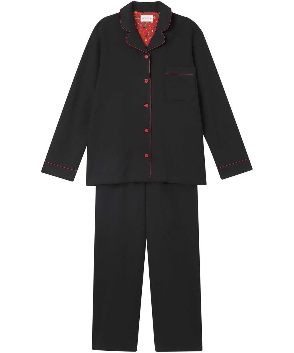 【ウンナナクール/une nana cool】の【綿100%】メリークリスマス!パジャマ MADE WITH LIBERTY FABRIC インテリア・キッズ・メンズ・レディースファッション・服の通販 founy(ファニー) ファッション Fashion レディースファッション Fashion for Women 長袖 Long Sleeve, Full Sleeve パジャマ Pajamas, Sleepwear プリント Print, Printed Pattern ボトム Bottoms, Lower Wear ポケット Pocket, Pocket Detail リラックス Relax, Relaxed Fit おすすめ Recommended / Our Picks クリスマス X'mas Christmas / X'mas クリアブラック|ID: prp329100004771259 ipo3291000000034566183