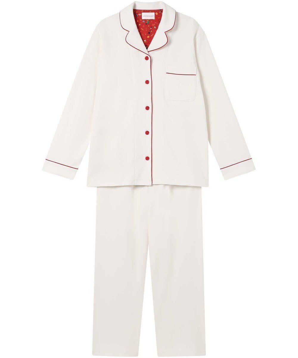 【ウンナナクール/une nana cool】の【綿100%】メリークリスマス!パジャマ MADE WITH LIBERTY FABRIC インテリア・キッズ・メンズ・レディースファッション・服の通販 founy(ファニー) ファッション Fashion レディースファッション Fashion for Women 長袖 Long Sleeve, Full Sleeve パジャマ Pajamas, Sleepwear プリント Print, Printed Pattern ボトム Bottoms, Lower Wear ポケット Pocket, Pocket Detail リラックス Relax, Relaxed Fit おすすめ Recommended / Our Picks クリスマス X'mas Christmas / X'mas ホワイト|ID: prp329100004771259 ipo3291000000034566184