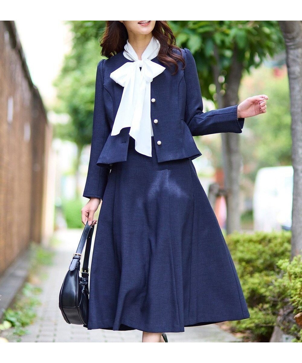 【フェルゥ/Feroux】のパール釦ペプラムジャケット×スカート セットアップ 人気、トレンドファッション・服の通販 founy(ファニー) ファッション Fashion レディースファッション Fashion for Women アウター Coat / Outerwear Collection レディースジャケット・軽アウター Jackets セットアップ Matching Sets スカート・ミニ/ミディ/マキシ Skirts / Mini, Midi & Maxi Skirts インナー Innerwear 春 Spring シンプル Simple, Minimal ジャケット Jacket, Outerwear セットアップ Set-Up, Coordinated Outfit バランス Balance, Style Balance パール Pearl, Pearl Accent フレア Flare, Flared ペプラム Peplum, Flared Hem S/S・春夏 SS, Spring/Summer, Warm Season おすすめ Recommended / Our Picks 夏 Summer エレガント 上品 Elegant セレモニー Ceremony 入学式 Entrance Ceremony 卒業式 Graduation Ceremony ビジネス 仕事 通勤 Business / Work / Commuting other-1|ID: prp329100004771267 ipo3291000000035569240