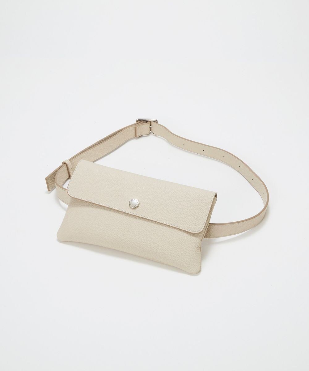 【トプカピ/TOPKAPI】の【Breath TOPKAPI】ELAN エラン シュリンクレザー 3way ミニ ボディバッグ インテリア・キッズ・メンズ・レディースファッション・服の通販 founy(ファニー) 　ファッション　Fashion　レディースファッション　Fashion for Women　バッグ　Bags　ポーチ&ミニバッグ　Pouches & Mini Bags　シンプル　Simple, Minimal　トレンド　Trend, Trending Now　フォルム　Silhouette, Form　ポケット　Pocket, Pocket Detail　ポーチ　Pouch, Small Case　モダン　Modern, Contemporary　エレガント 上品　Elegant　クリーム|ID: prp329100004771271 ipo3291000000034566228