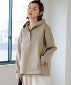 【23区/NIJYUSANKU】の【先行予約/洗える】コットンエアーダンボール ドロスト フーディー 人気、トレンドファッション・服の通販 founy(ファニー) ファッション Fashion レディースファッション Fashion for Women トップス・カットソー Cut & Sew Tops レディースパーカー・カジュアルフーディー Casual Hoodies & Sweatshirts インナー Innerwear 洗える Machine Washable カットソー Cut and Sewn Top コクーン Cocoon, Cocoon Silhouette サイドジップ Side Zip, Side Zipper ダウン Down, Puffer なめらか Smooth, Silky Texture パーカー Hoodie, Parka リラックス Relax, Relaxed Fit ワイド Wide, Wide Fit A/W・秋冬 Autumn/Winter 冬 Winter / This Winter おすすめ Recommended / Our Picks エレガント 上品 Elegant 2025年 2025 2025-2026秋冬・A/W Autumn/Winter 2025–26 AW25–26 thumbnail ベージュ系|ID: prp329100004771277 ipo3291000000034566253