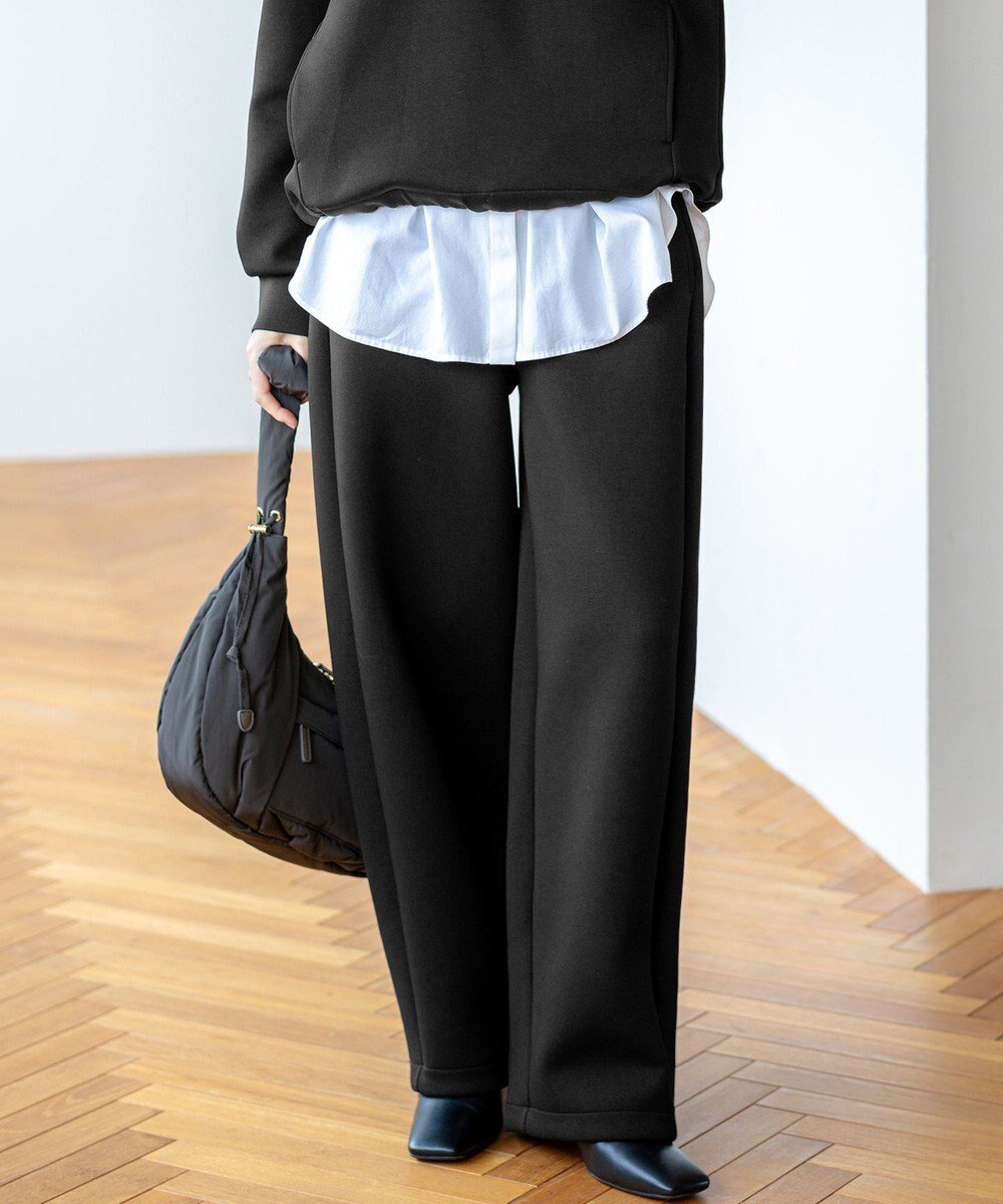 【23区/NIJYUSANKU】の【先行予約/洗える】コットンエアーダンボール 2WAY カーヴィー パンツ インテリア・キッズ・メンズ・レディースファッション・服の通販 founy(ファニー) ファッション Fashion レディースファッション Fashion for Women パンツ Pants & Trousers 洗える Machine Washable カットソー Cut and Sewn Top コクーン Cocoon, Cocoon Silhouette サイドジップ Side Zip, Side Zipper シューズ Shoes, Footwear スニーカー Sneakers, Trainers なめらか Smooth, Silky Texture ハーフ Half, Half-Length バルーン Balloon, Balloon Silhouette リラックス Relax, Relaxed Fit 冬 Winter / This Winter A/W・秋冬 Autumn/Winter おすすめ Recommended / Our Picks エレガント 上品 Elegant 2025年 2025 2025-2026秋冬・A/W Autumn/Winter 2025–26 AW25–26 ブラック系|ID: prp329100004771278 ipo3291000000034566255
