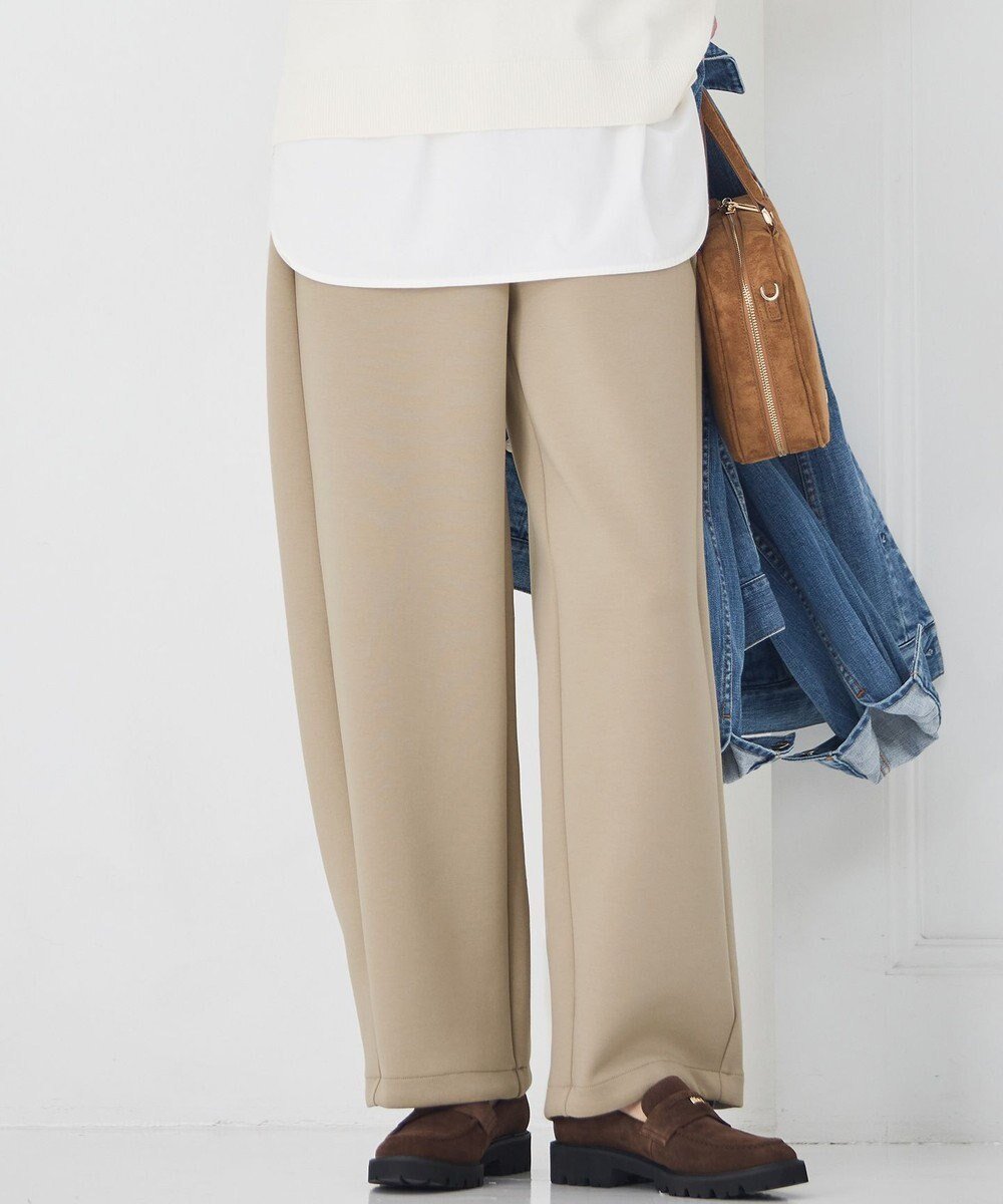【23区/NIJYUSANKU】の【先行予約/洗える】コットンエアーダンボール 2WAY カーヴィー パンツ インテリア・キッズ・メンズ・レディースファッション・服の通販 founy(ファニー) ファッション Fashion レディースファッション Fashion for Women パンツ Pants & Trousers 洗える Machine Washable カットソー Cut and Sewn Top コクーン Cocoon, Cocoon Silhouette サイドジップ Side Zip, Side Zipper シューズ Shoes, Footwear スニーカー Sneakers, Trainers なめらか Smooth, Silky Texture ハーフ Half, Half-Length バルーン Balloon, Balloon Silhouette リラックス Relax, Relaxed Fit 冬 Winter / This Winter A/W・秋冬 Autumn/Winter おすすめ Recommended / Our Picks エレガント 上品 Elegant 2025年 2025 2025-2026秋冬・A/W Autumn/Winter 2025–26 AW25–26 ベージュ系|ID: prp329100004771278 ipo3291000000034566257