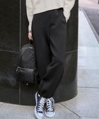 【23区/NIJYUSANKU】の【洗える】コットンエアーダンボール 2WAY カーヴィー パンツ ブラック系|ID: prp329100004771278 ipo3291000000035650013