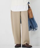 【23区/NIJYUSANKU】の【洗える】コットンエアーダンボール 2WAY カーヴィー パンツ ベージュ系|ID: prp329100004771278 ipo3291000000035650015