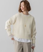 【23区/NIJYUSANKU】の【先行予約/洗える】ウールカシミヤ パフスリーブ ニット 人気、トレンドファッション・服の通販 founy(ファニー) ファッション Fashion レディースファッション Fashion for Women トップス・カットソー Cut & Sew Tops ニット Knit Tops & Sweaters イエロー Yellow 春 Spring 洗える Machine Washable コンパクト Compact, Small Size シンプル Simple, Minimal スリーブ Sleeve, Long Sleeve / Short Sleeve セーター Sweater, Knitwear トレンド Trend, Trending Now 定番 Standard, Basic Item パステル Pastel, Soft Color A/W・秋冬 Autumn/Winter エレガント 上品 Elegant thumbnail アイボリー系|ID: prp329100004771279 ipo3291000000034566260