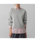 【23区/NIJYUSANKU】の【先行予約/洗える】ウールカシミヤ パフスリーブ ニット 人気、トレンドファッション・服の通販 founy(ファニー) ファッション Fashion レディースファッション Fashion for Women トップス・カットソー Cut & Sew Tops ニット Knit Tops & Sweaters イエロー Yellow 春 Spring 洗える Machine Washable コンパクト Compact, Small Size シンプル Simple, Minimal スリーブ Sleeve, Long Sleeve / Short Sleeve セーター Sweater, Knitwear トレンド Trend, Trending Now 定番 Standard, Basic Item パステル Pastel, Soft Color A/W・秋冬 Autumn/Winter エレガント 上品 Elegant thumbnail ライトグレー系|ID: prp329100004771279 ipo3291000000034566261