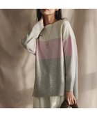 【23区/NIJYUSANKU】の【洗える】ウールカシミヤ カラーブロック チュニック ニット 人気、トレンドファッション・服の通販 founy(ファニー) ファッション Fashion レディースファッション Fashion for Women トップス・カットソー Cut & Sew Tops ニット Knit Tops & Sweaters 洗える Machine Washable セーター Sweater, Knitwear チュニック Tunic, Long Top ブロック Block, Solid Block Pattern A/W・秋冬 Autumn/Winter エレガント 上品 Elegant thumbnail ライトピンク|ID: prp329100004771282 ipo3291000000034827012