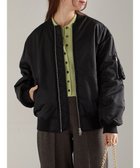 【テチチ/Te chichi】のMA-1ブルゾン ブラック|ID: prp329100004771287 ipo3291000000034566293