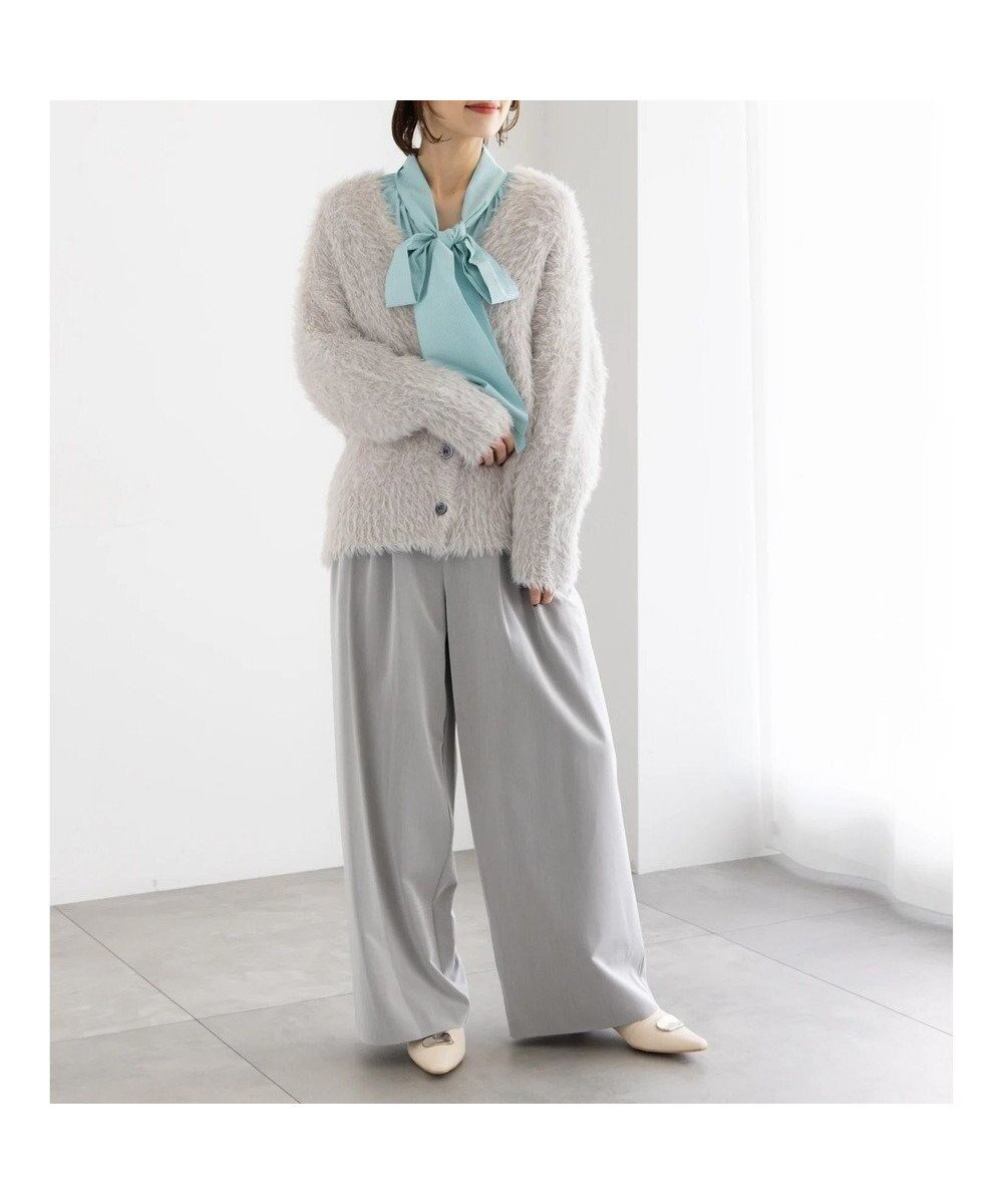 【テチチ/Te chichi】のタックワイドフルレングスパンツ インテリア・キッズ・メンズ・レディースファッション・服の通販 founy(ファニー) 　ファッション　Fashion　レディースファッション　Fashion for Women　パンツ　Pants & Trousers　フィット　Fit, Slim Fit　ワイド　Wide, Wide Fit　夏　Summer　S/S・春夏　SS, Spring/Summer, Warm Season　A/W・秋冬　Autumn/Winter　グレー|ID: prp329100004771288 ipo3291000000034566296