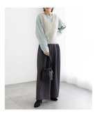 【テチチ/Te chichi】のタックワイドフルレングスパンツ チャコールグレー|ID: prp329100004771288 ipo3291000000034566297